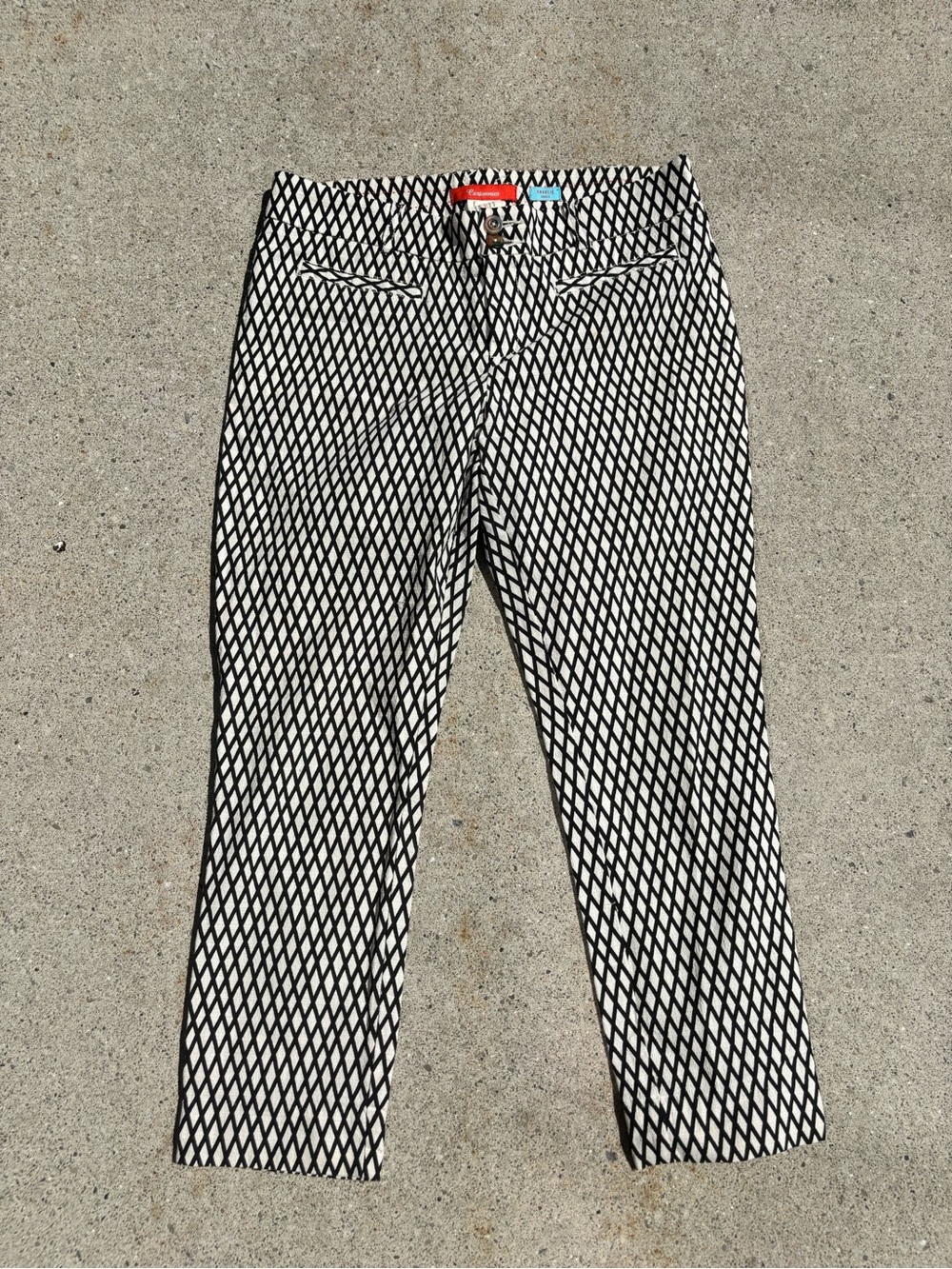 Carton over for Anthropologie “Charlie Ankle” Pants | Size 10 | Black & White 👀